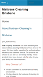 Mobile Screenshot of mattresscleaningbrisbane.com.au